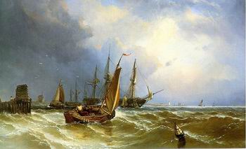 Seascape, boats, ships and warships. 143